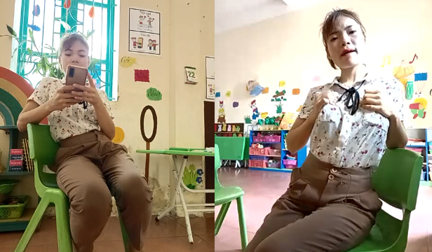 Cô giáo mầm non quay clip thủ dâm trong giờ học 5 - httgmjmx.sbs